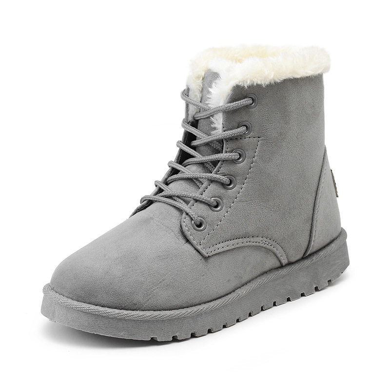 Female Warm Ankle Boots Women Snow Winter Shoes
