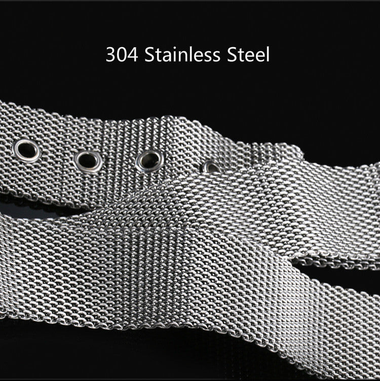 Metal stainless steel self-defense belt