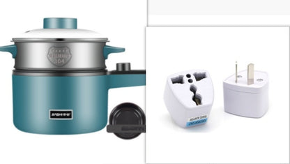 وعاء مطبخ صغير كهربائي متعدد الوظائف وعاء الطبخ الكهربائي المنزلي وعاء طبخ المعكرونة الذكي