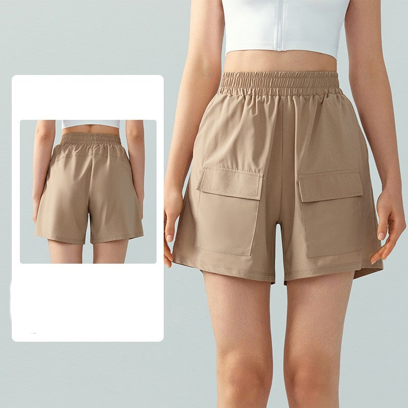 European And American Workwear Sports Shorts For Women