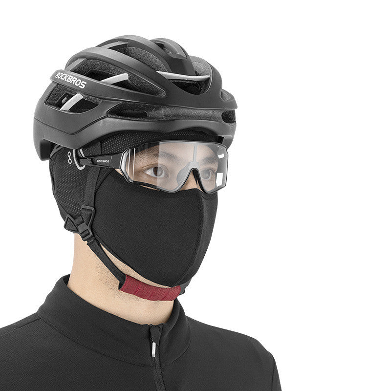Motorbike Shield Bib To Protect The Face From The Wind