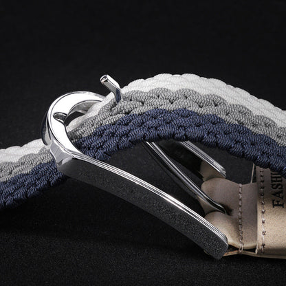 Winter Tide Breathable Strong Stretch Canvas Woven Belt