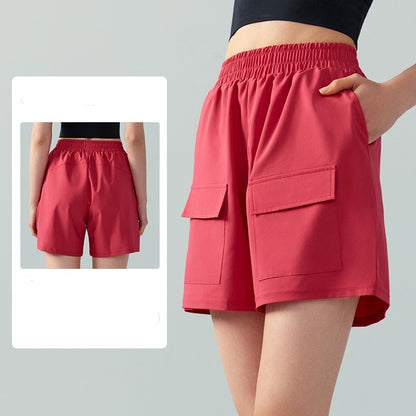 European And American Workwear Sports Shorts For Women