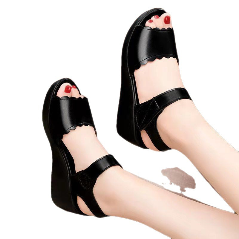 Women's Versatile Fashionable Personality Wedge Sandals