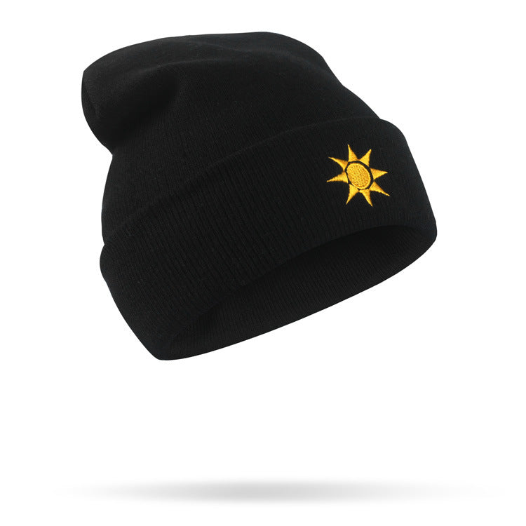 Fashionmonger الهيب هوب قبعة صوفية الإبداعية الطقس التطريز محبوك قبعة