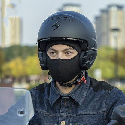 Motorbike Shield Bib To Protect The Face From The Wind